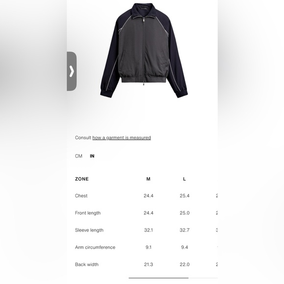Zara Men’s Color Block Contrast Jacket - Picture 9 of 12